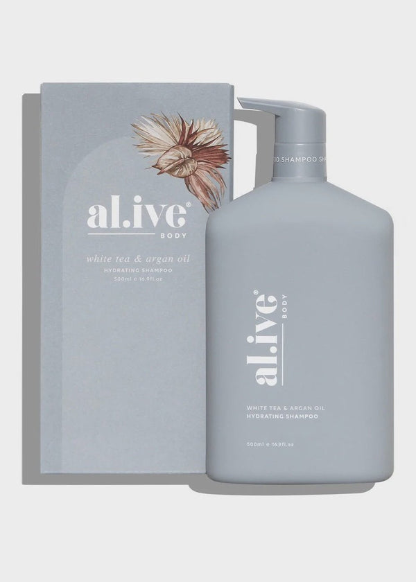 Al.ive  White Tea & Argan Oil Hydrating Shampoo 500ml