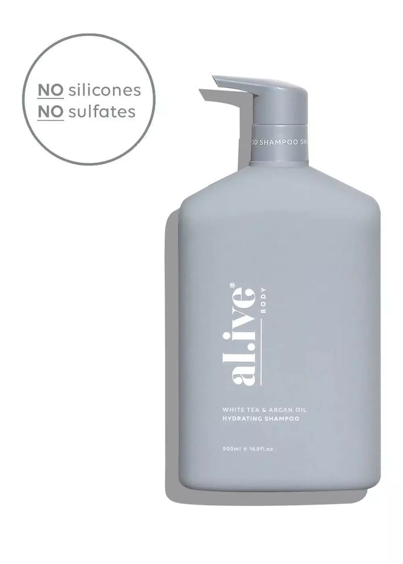 Al.ive  White Tea & Argan Oil Hydrating Shampoo 500ml