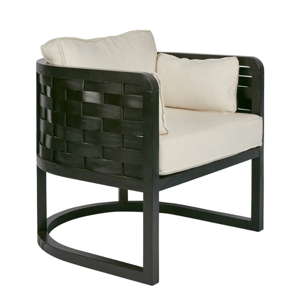 Weave Occasional Chair, Black