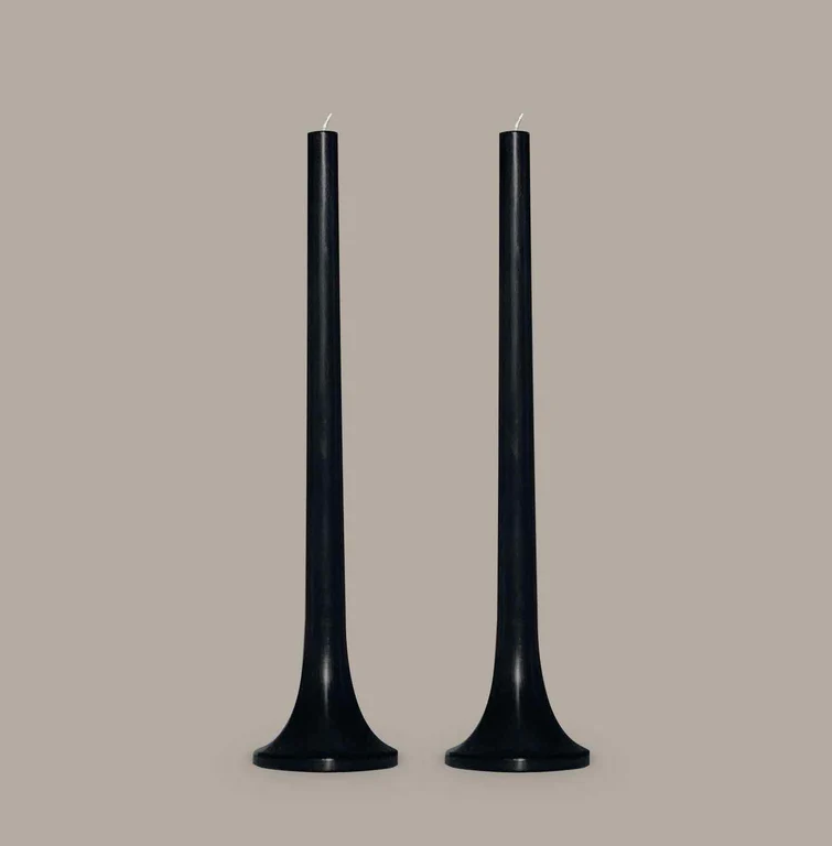 Candle Kiosk Tusk Taper, pair