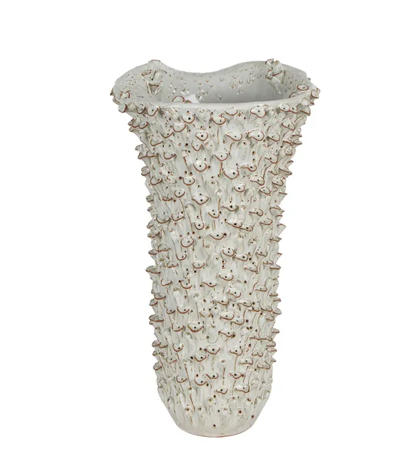 Osprey Coral Ceramic Vase
