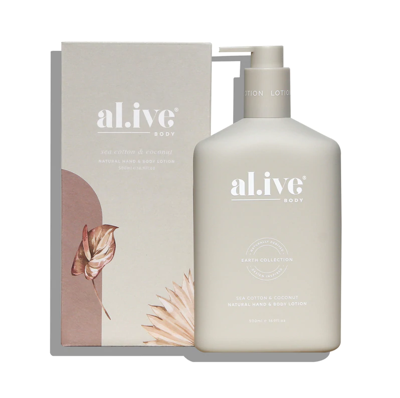 Al.ive Sea Cotton & Coconut Lotion