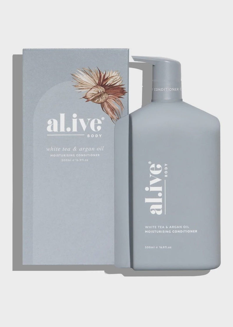 Al.ive White Tea & Argan Oil Moisturising Conditioner 500ml