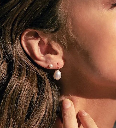 Thurston & Lovey Eva Pearl Earring