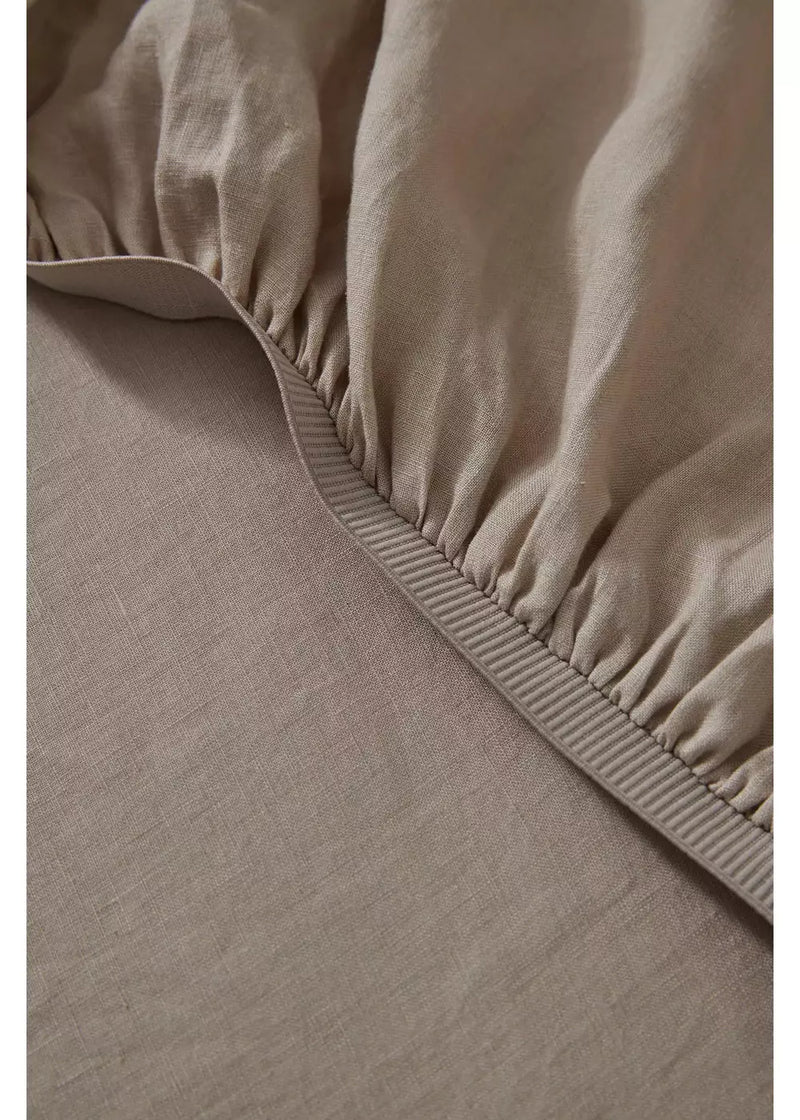 QB Ravello Linen Fitted Sheet Shell