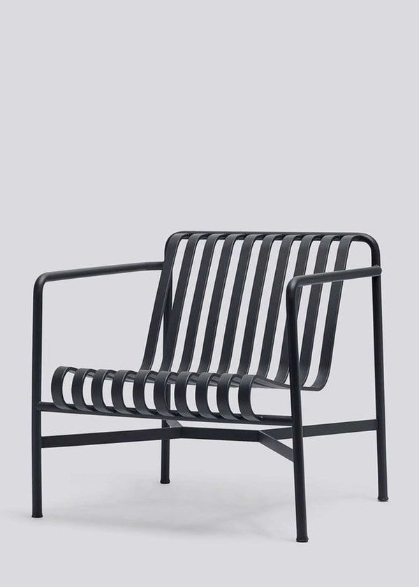 Hay Palissade Lounge Chair Low, Anthracite