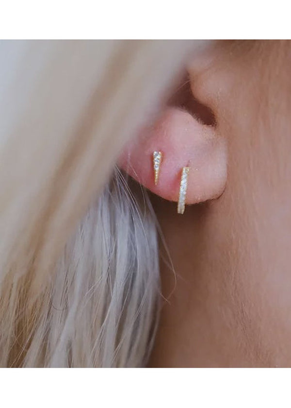 Thurston & Lovey Mala Earrings, Gold