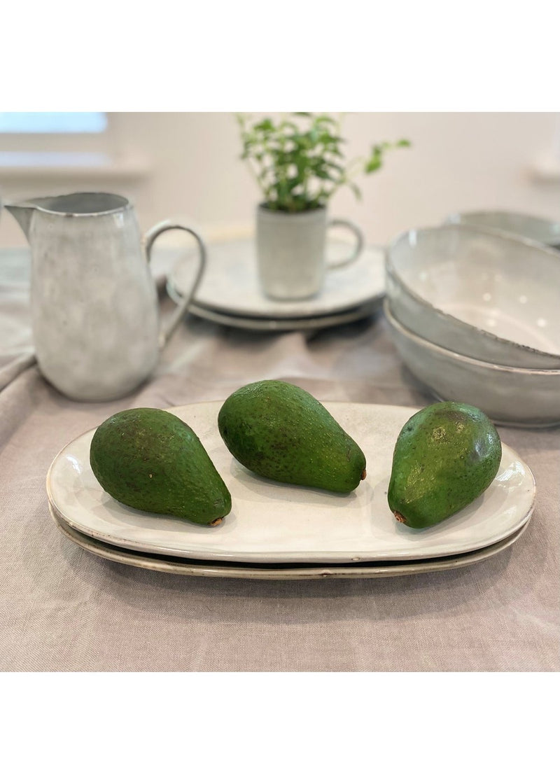 Indigo Oval Platter