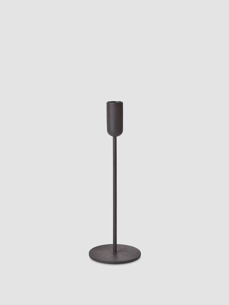 Mona Candle Holder, Black