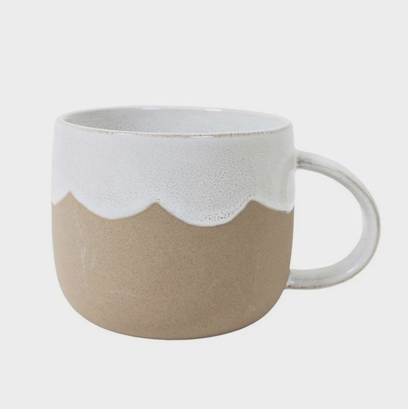 Robert Gordon Scallop Mug 4pk, Snow