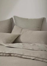 Ravello Linen Standard Pillowcases Pair Shell