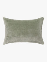 L&M Home Cino Velvet Pillowcase, Fern