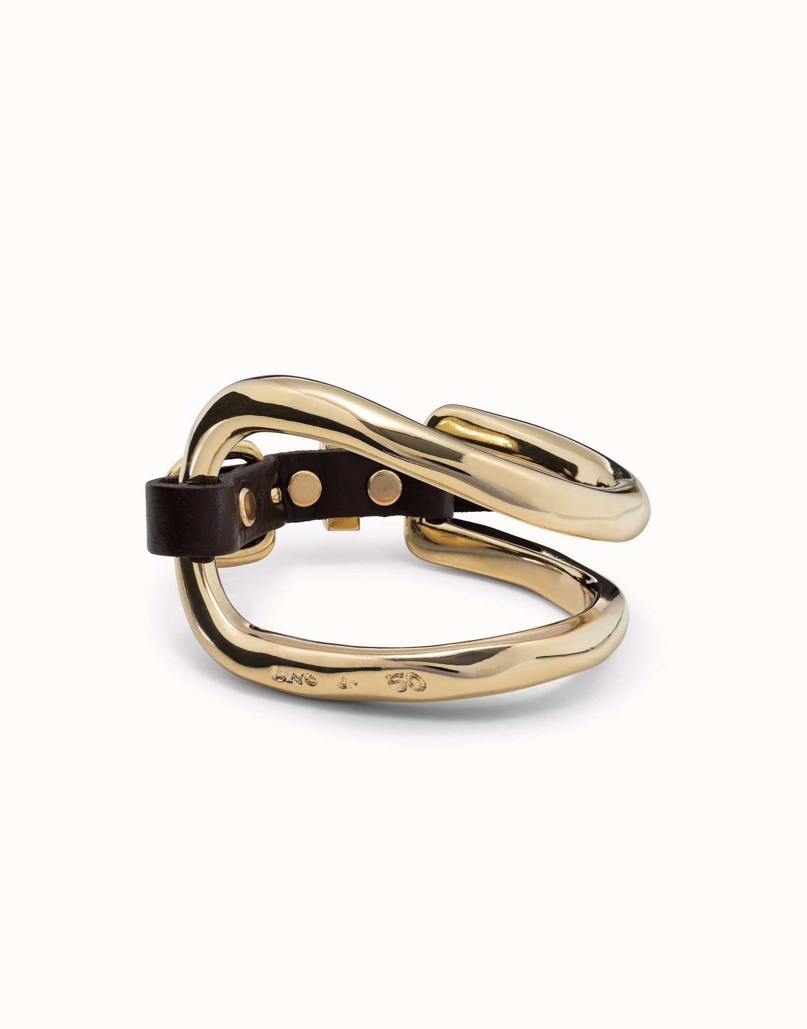 Uno de 50 Bite Bracelet, Gold – twopairs homeware