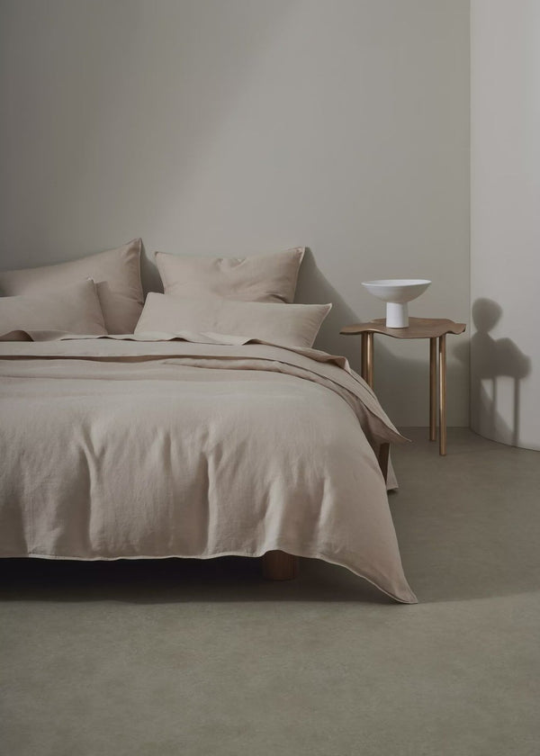 QB Ravello Linen Flat Sheet Shell