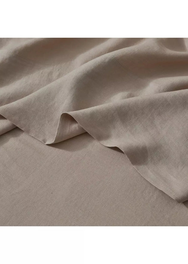 QB Ravello Linen Flat Sheet Shell