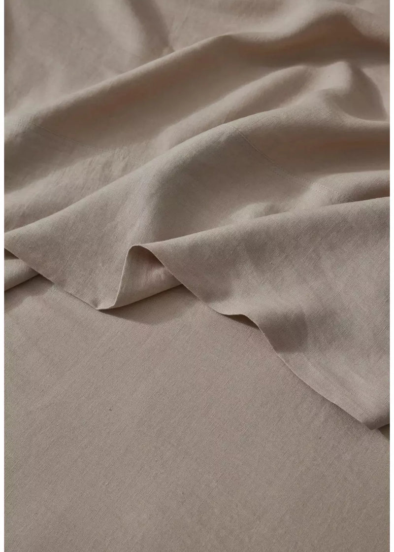 QB Ravello Linen Flat Sheet Shell