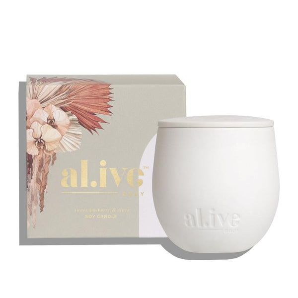 Al.ive Sweet  Dewberry & Clove Soy Candle